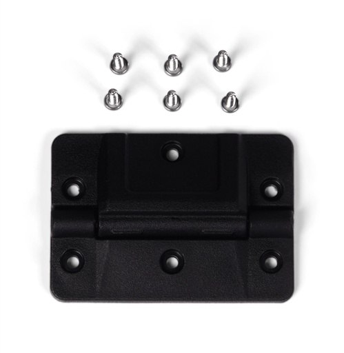 IGLOO-Hinges Ovrlnd Medium Mechanical Blk Sp - Black 