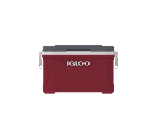 IGLOO-Latitude 52 Cooler Box - Industrial Red /Meteorite - DISC