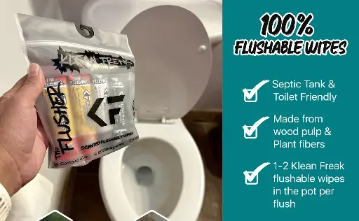 Klean Freak - The Flusher - 100 Pack Spearmint Rush