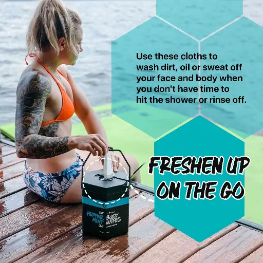 Klean Freak - Body Wipes - The Jug - Coconut