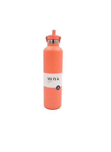 Moya "Coral Reef" 1L Insulated Sustainable Water Bottle Coral Spout Lid