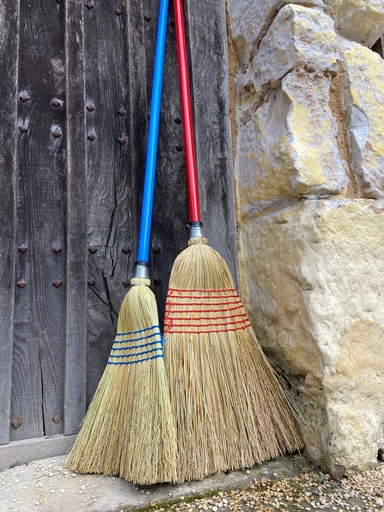 Red  Gorilla - Corn Brooms - Large (NEW 120CM HANDLE BLUE)  