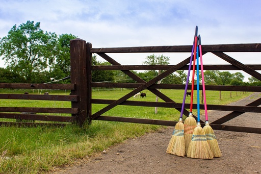 Red  Gorilla - Corn Brooms - Large (NEW 120CM HANDLE PURPLE)