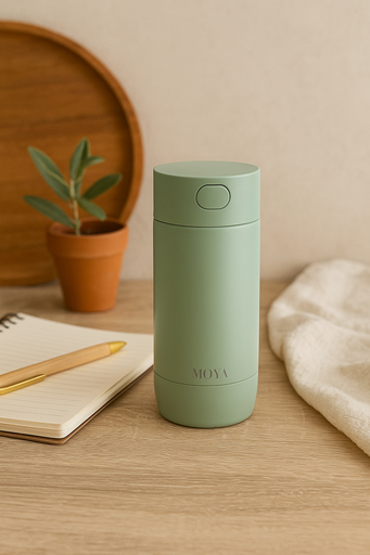 Moya "Surf" 350ml Travel Coffee Mug Green