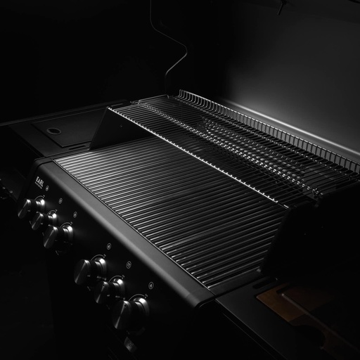 Burnhard Big EARL - 4-Burner Premium Gas Grill 2025 Black with Stainless Steel Grill Grate