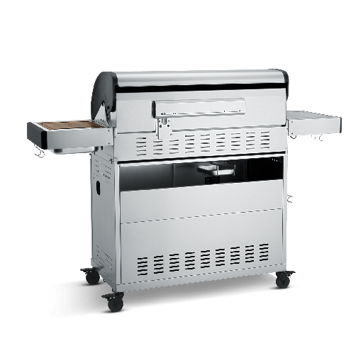 Burnhard Fat FRED - 6-Burner Gas Grill Deluxe Stainless Steel - Series 3 with Cast Iron Grate