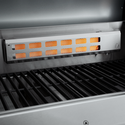 Burnhard Fat FRED - 6-Burner Gas Grill Deluxe Stainless Steel - Series 3 with Stainless Steel Grate