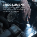 [NEB-HLP-0023-H] Nebo - MYCRO 450 HEADLAMP GREY Image 