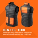[THA-APR-0003-G] HEATED VEST MEN'S SMALL Image 