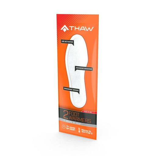 THAW - 30 Pairs-Disposable Insole Warmers - Large