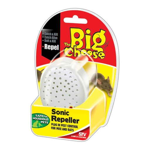 STV726 Sonic Repeller (With British 3 pin plug) - EOL
