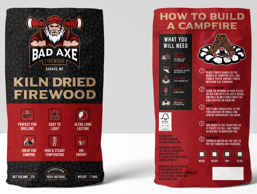Bad Axe Apple Wood Logs 40L