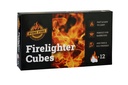 Pure Fire - White Paraffin Lighter cubes - Pack of 12