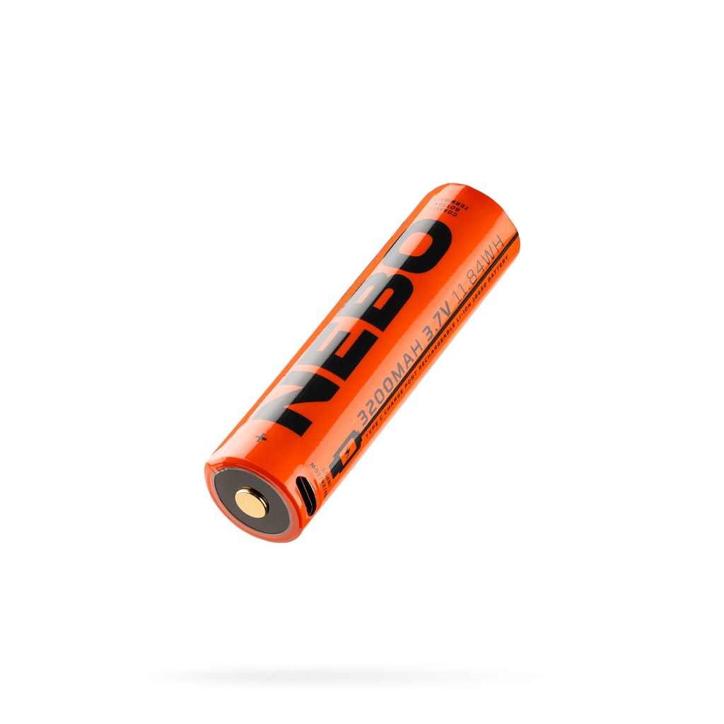 Nebo - Rechargeable Battery 18650, 3200mAh