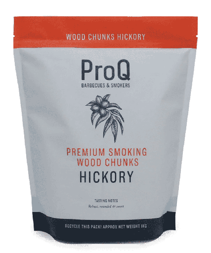 ProQ Smoking Wood Chunks - Hickory - Bag (1kg)