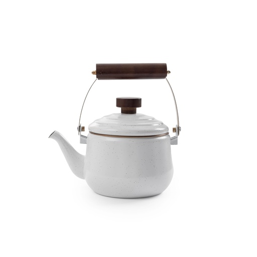 BareBones - Enamel Teapot Eggshell
