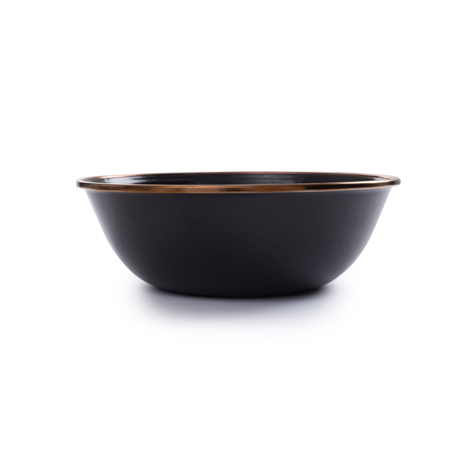 BareBones - Enamel Bowl Charcoal - set of 2 -DISCONTINUED