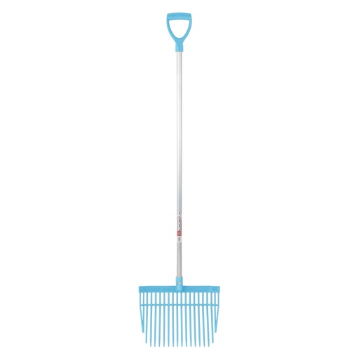 Red Gorilla - PC Bedding Fork D-Handle - Sky Blue (D Handle)