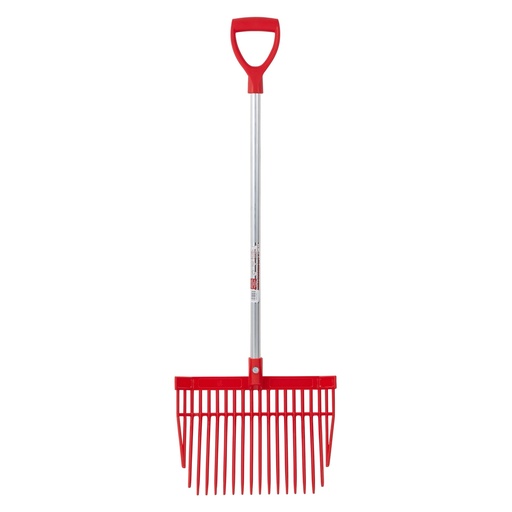 Red Gorilla - PC Bedding Fork Short D-Handle - Red (Short Handle)