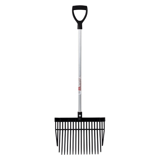 Red Gorilla - PC Bedding Fork Short D-Handle - Black (Short Handle)