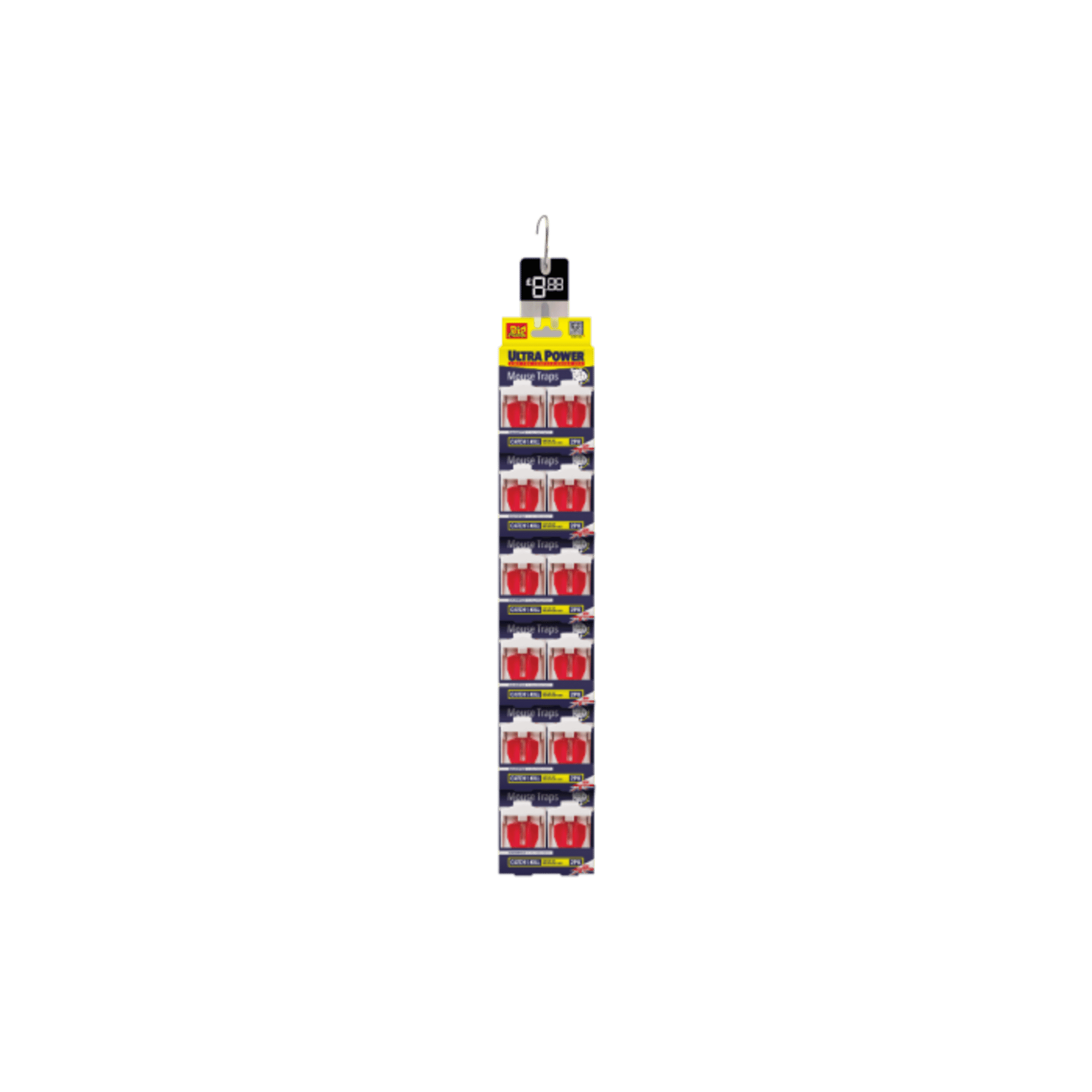 STV - Ready-Baited Mouse Trap - Twinpack (12pc)