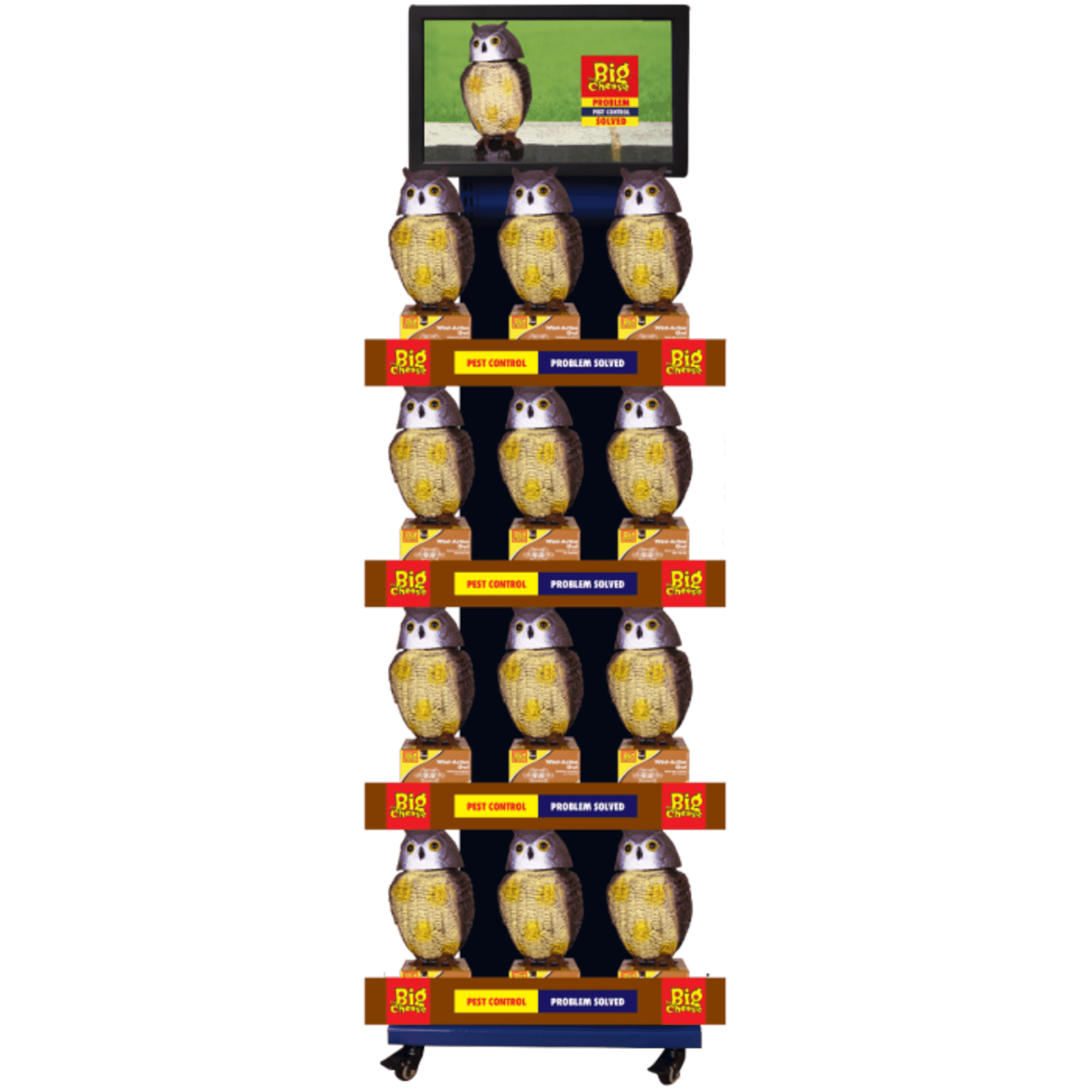 STV - In-Store Problem Solved Video - The Big Cheese Wind-Action Owl