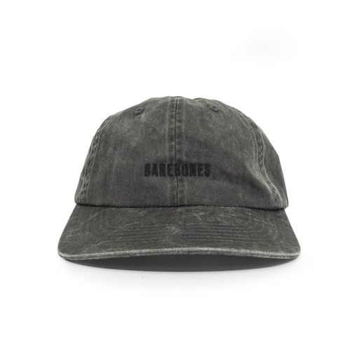 Barebones - Dad Hat - Black Wash