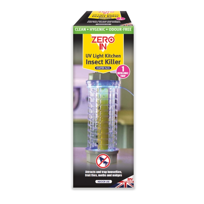  ZER891  Zero In UV Light Kitchen Insect Killer